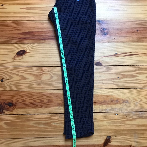 Crown & Ivy Navy Black Velvet Work Pants, NWT, 2 - Picture 11 of 13